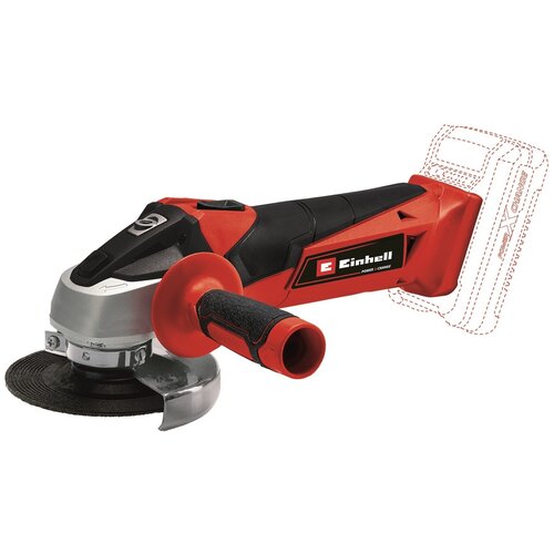 Аккумуляторная УШМ Einhell PXC TC-AG 18/115 Li-Solo, 115 мм, без аккумулятора ушм einhell tc ag 115 500 вт 115 мм