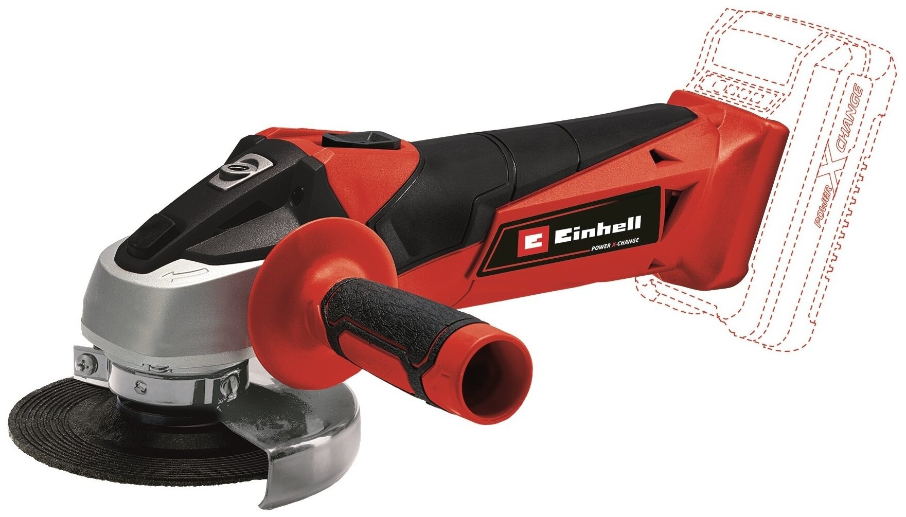 Аккумуляторная УШМ Einhell PXC TC-AG 18/115 Li-Solo 115 мм