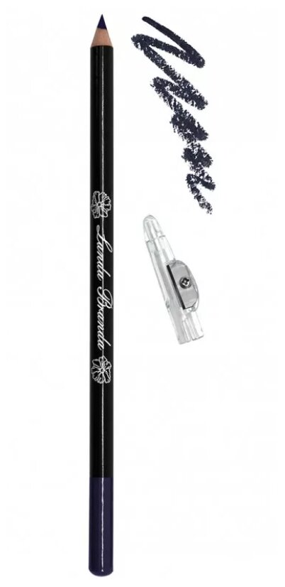 Landa Branda карандаш для глаз с точилкой Eyeliner pencil with sharpner, оттенок 87 smoky blue