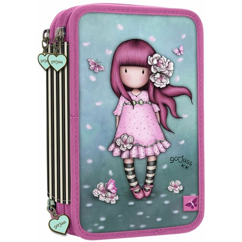 Santoro London Тройной пенал с наполнением, санторо Gorjuss