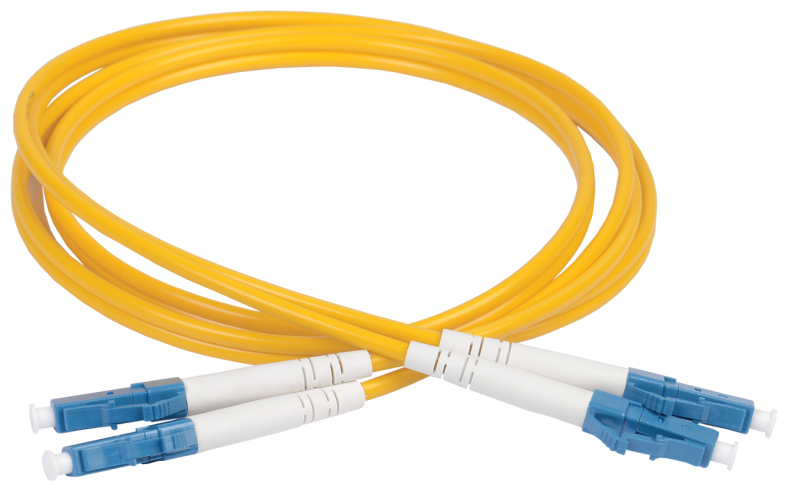 Патч-корд оптический коммутационный соединительный для одномодового кабеля, IEK FPC09-LCU-LCU-C2L-10M (1 шт.)