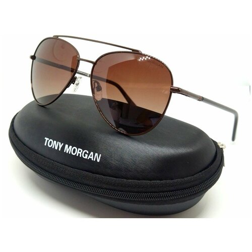 Солнцезащитные очки Tony Morgan, коричневый