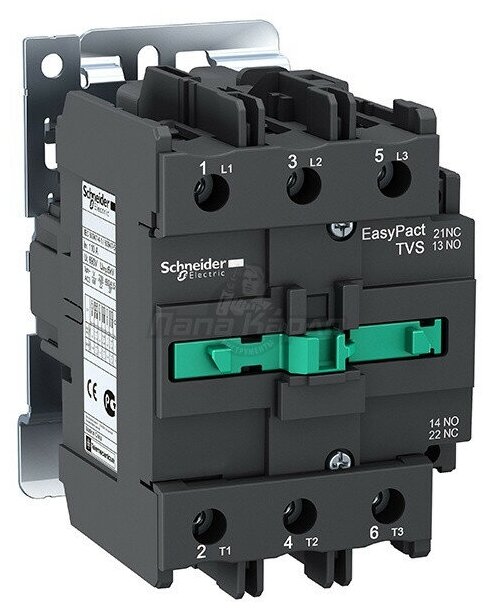 Контактор 3-х полюсный 95A 220B AC Schneider Electric, LC1E95M5