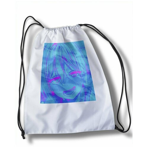 Мешок для сменной обуви Ahegao - 20781 boku no hero academia kids school bags anime cartoon students schoolbag anime manga teenage boys girls school backpacks mochila