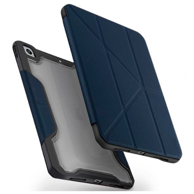 Чехол для планшета Uniq для iPad 10.2 Trexa Anti-microbial, синий