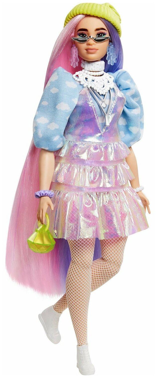 Кукла Barbie Экстра в шапочке - фото №7