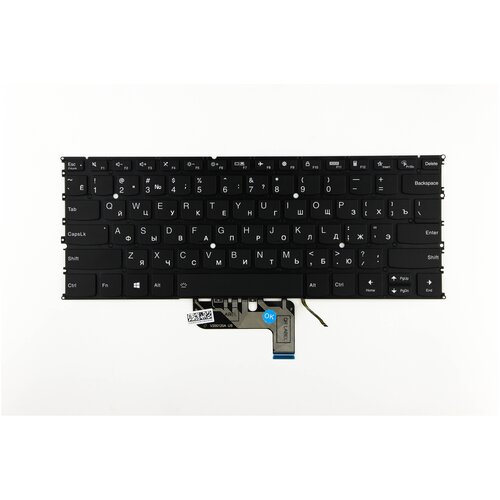 клавиатура для ноутбука lenovo t460 yoga 14 p n 00ur200 57y005a sn20j35624 mp 14a83usj4421 Клавиатура для ноутбука Lenovo Yoga Slim 9-14 14ITL5 черная p/n: