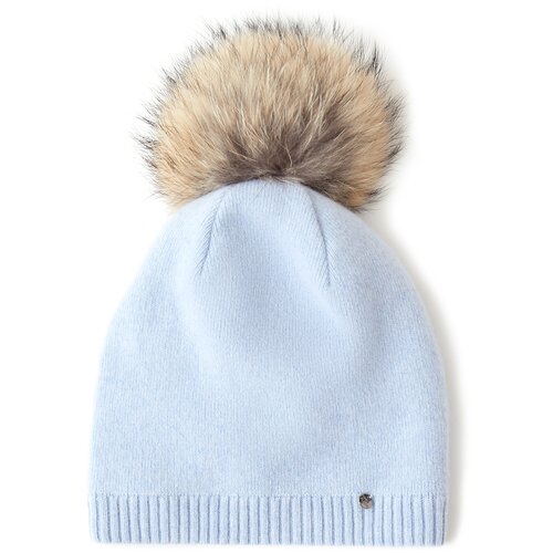 фото Шапка женская finn flare, цвет: голубой a20-11149_117, размер: 56
