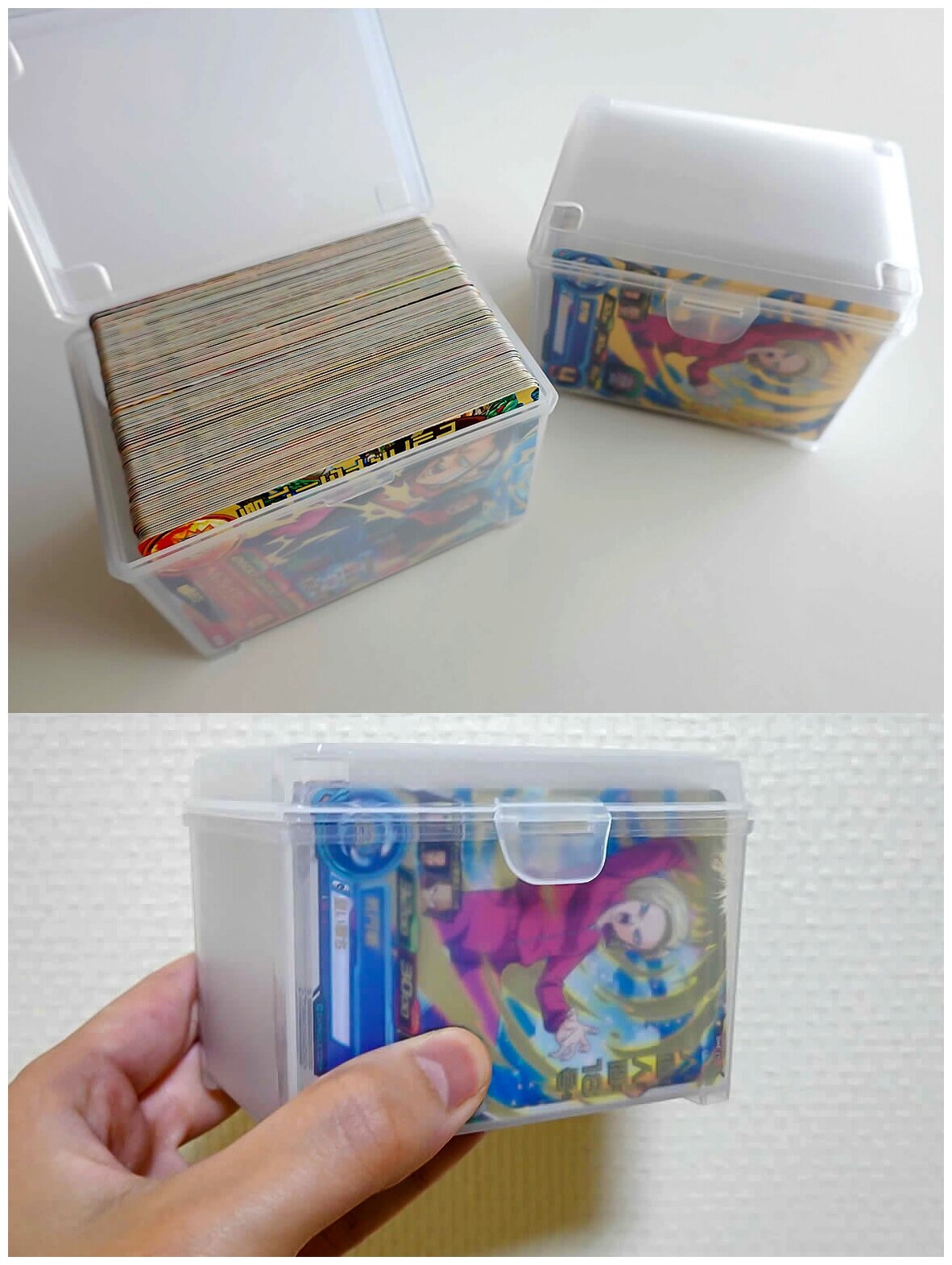 Контейнер для хранения карточек с 2 ячейками 9,5*7,3*13,5 см Nakaya - фотография № 2