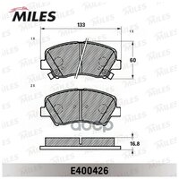 Колодки Тормозные Hyundai I30/Elantra 11-/Ceed 12- Передние Lowmetallic Miles арт. E400426