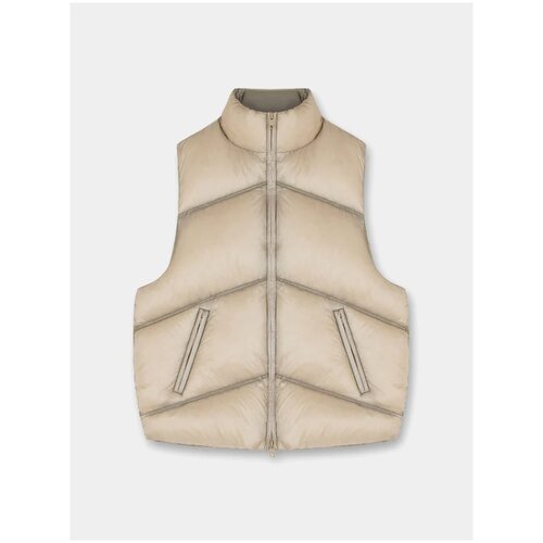 фото Жилет represent clo washed puffer gilet, коричневый, m