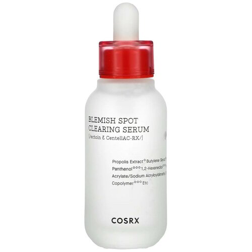 Лечебно-восстанавливающая сыворотка от воспалений и пост-акне COSRX AC Collection Blemish Spot Clearing Serum cosrx ac collection blemish spot clearing serum
