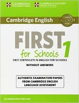 Коллектив авторов "Cambridge English First 1 for Schools without Answers. First Certificate in English for Schools. Authentic Examination Papers from Cambridge English Language Assessment" мелованная - фото №3