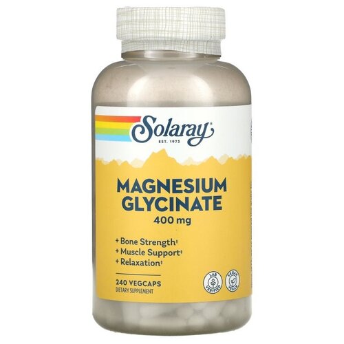 Капсулы Solaray Magnesium glycinate, 240 шт.