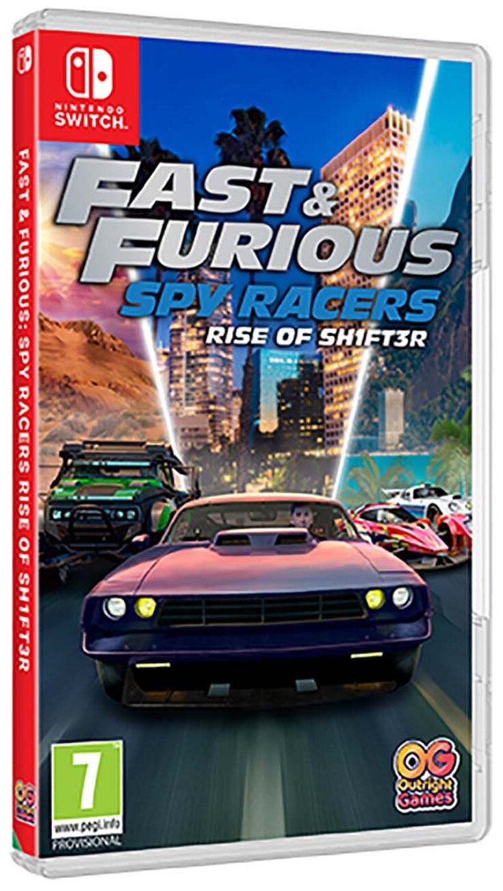 Игра Fast & Furious: Spy Racers Подъём SH1FT3R