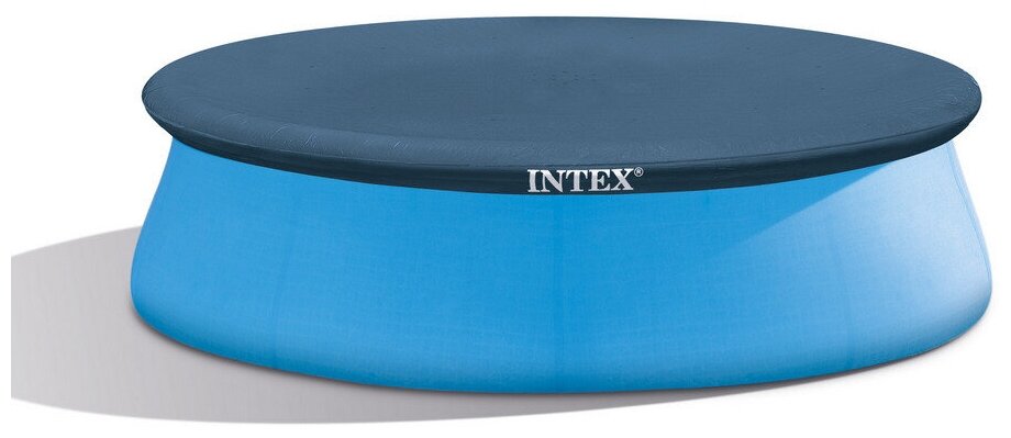 28021, Intex Тент для бассейнов с надувным бортом Easy Set 305см (D284х30см)