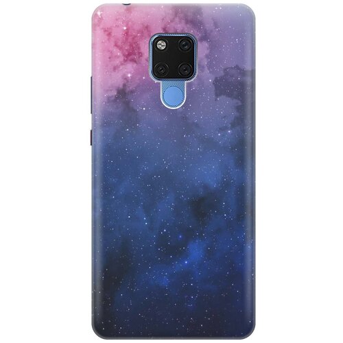 фото Gosso ультратонкий силиконовый чехол-накладка для huawei mate 20 x с принтом "звездное зарево"