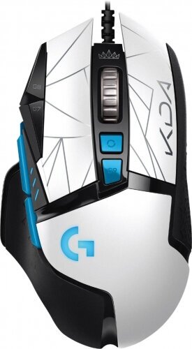 Мышь LOGITECH G502 Hero белый/черный (910-006097)