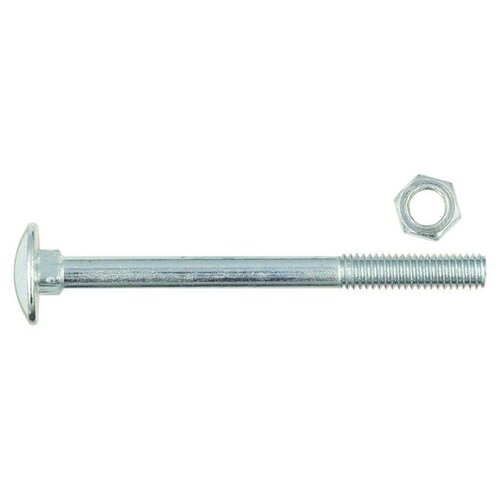 Болт мебельный din603 с гайкой m6х70 6шт 599₽
