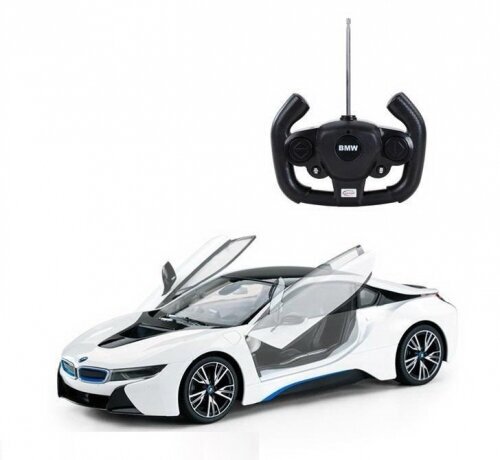 Машина на радиоуправлении RASTAR 71070W 1:14 BMW i8 белый