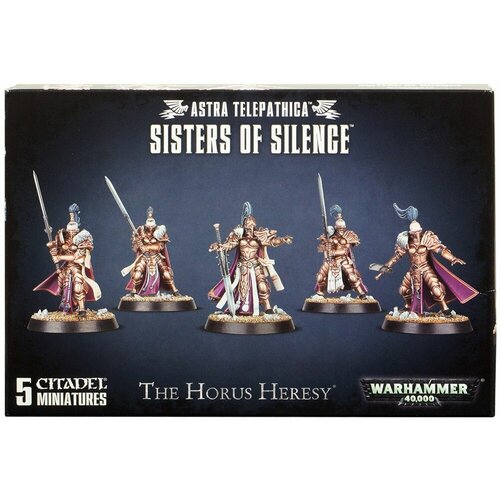 Набор миниатюр Warhammer 40000 Adeptus Custodes Sisters of Silence