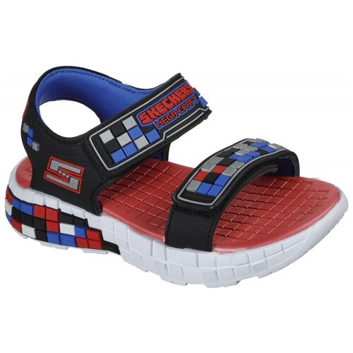 Сандалии SKECHERS 400070L-NVRD MEGA-CRAFT SANDAL для мальчика, цвет синий/красный, размер 28.5