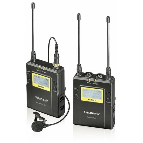 Накамерная UHF радиосистема Saramonic UwMic9(TX9+RX9)