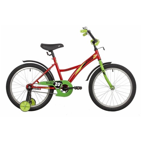 Детский велосипед Novatrack Strike 20, год 2022, цвет Красный
