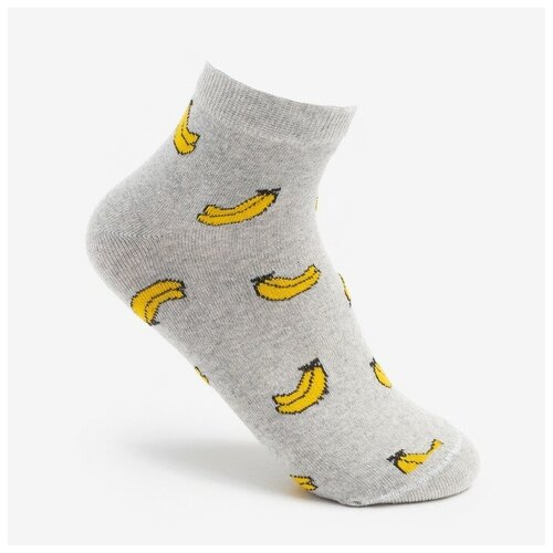 Носки Tekko, размер 36, серый брюки бананы sylvia размер 26 серый