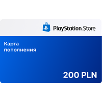 Подарочная карта Sony PlayStation Store 200 PLN Польша / Пополнение счета, цифровой код