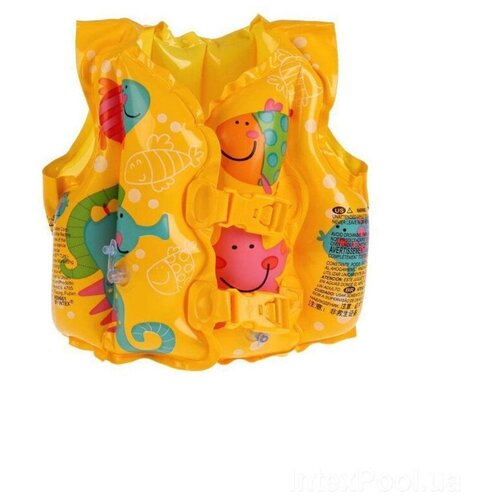 фото Спасательный жилет надувной желтый essa toys