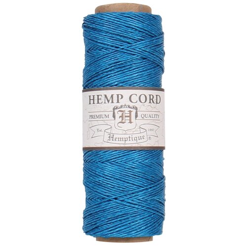 Hemptique HS10CO, 5 мм62.5 м, turquoise hemptique hs10co 0 5 мм х62 5 м light brown