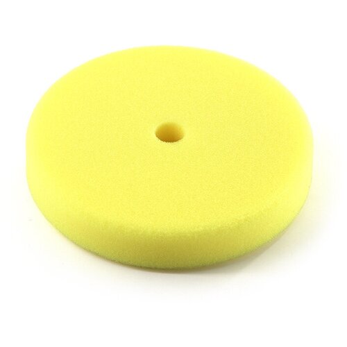 Shine Systems RO Foam Pad Yellow - полировальный круг полутвердый желтый, 130 мм