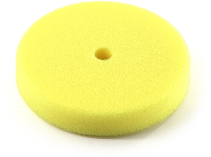 Shine Systems RO Foam Pad Yellow - полировальный круг полутвердый желтый 130 мм
