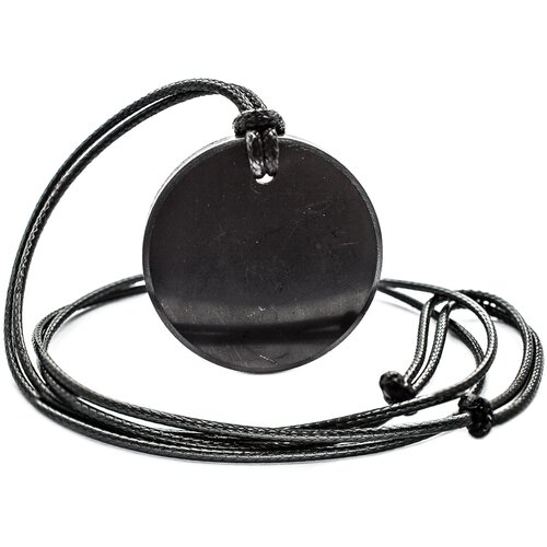 Подвеска, шунгит, черный