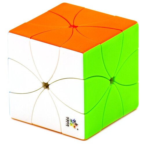 Головоломка магнитный реди куб Yuxin 8 Petals M cube, color magic cube puzzle lanlan clover pyramid cube special shape 4 sides faces twist wisdom cube educational toys game