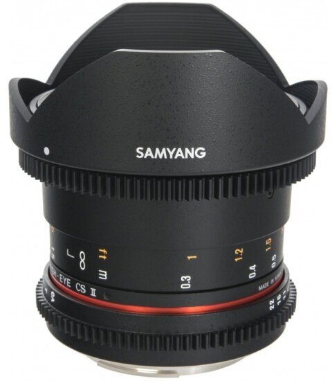 Объектив Samyang 8mm T38 AS IF UMC Fish-eye CS II VDSLR Canon EF