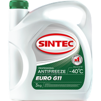 Антифриз Sintec -40 G11 Euro Зеленый 3Кг (4Шт/200/40) Sintec 990465 SINTEC арт. 990465