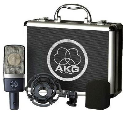 Akg c214 микрофон конденсаторный кардиоид. 20-20000гц, 20мв/ па