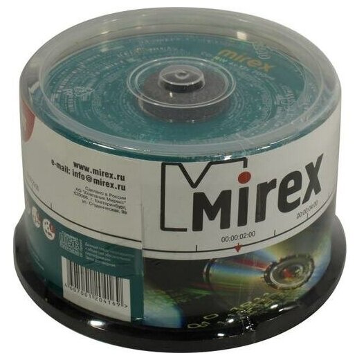 Диск CD-RW Mirex 204169