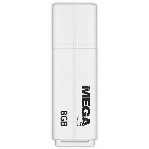 Флеш-память ProMega jet, 8Gb, USB 2.0, бел, PJ-FD-8GB-White