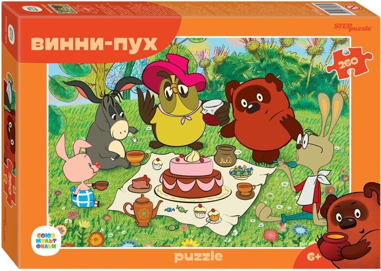 Пазл для детей Step puzzle 260 деталей: Винни Пух (new)