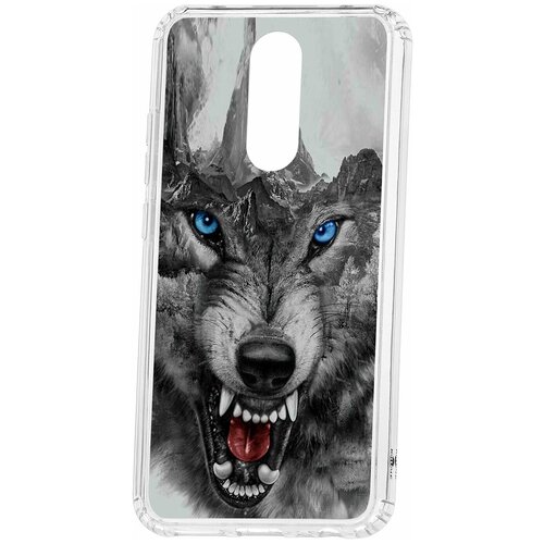 фото Чехол на xiaomi redmi 8 kruche print волк / чехол для xiaomi / чехол с рисунком / чехол с принтом / чехол для ксяоми / чехол для хаоми / бампер на сяоми / чехол накладка для ксяоми / противоударная накладка для xiaomi redmi mi / защита для redmi / защита на mi / cиликоновый чехол для xiaomi redmi / пластиковый чехол на ксиаоми / защитный чехол для хаоми / чехольчик / защита телефона / ударопрочный чехол кruче