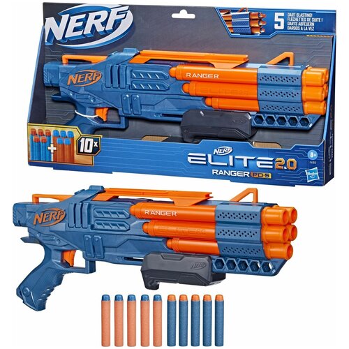 стрелы нерф элит 50 шт Nerf Бластер Elite 2.0 Ranger PD-5 F4186