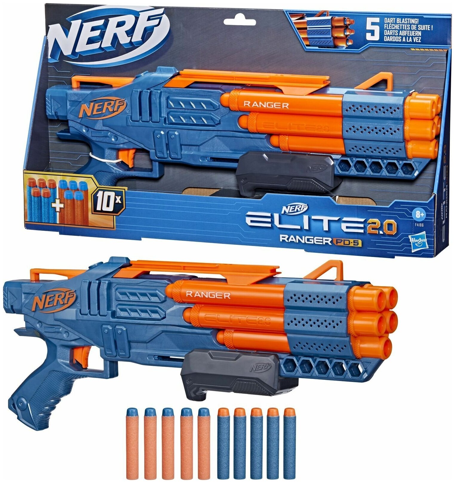 Nerf Бластер Elite 2.0 Ranger PD-5 F4186