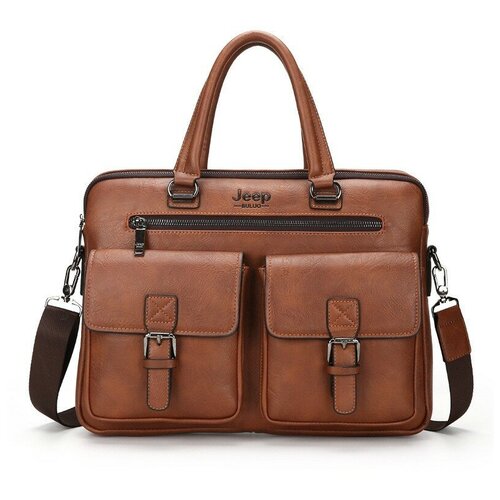 Сумка Jeep Buluo, фактура гладкая, черный