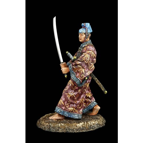 Оловянный солдатик SDS: Японский самурай в кимоно оловянный солдатик sds самурай санада юкимура