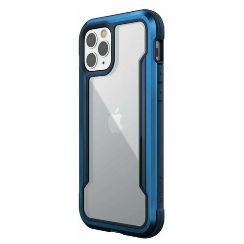 фото Чехол накладка iphone 12 pro max 6.7" 2020 x-doria defense shield midnight blue