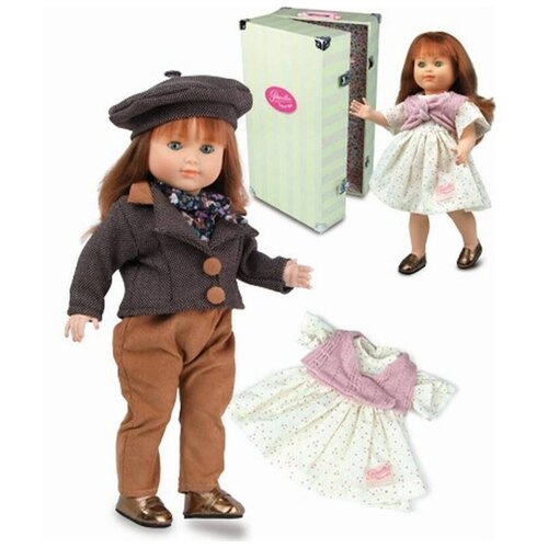 фото Кукла petitcollin marie francoise cottage in trunk doll (петитколин мария франсуаза коттедж в чемодане)