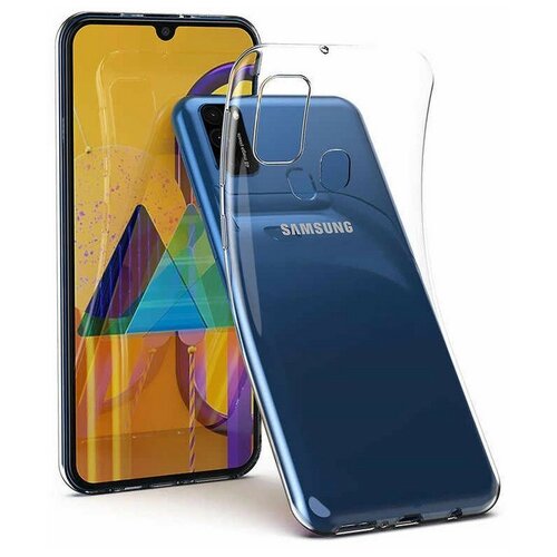 Силиконовая накладка 0.6 мм для Samsung A21S прозрачный